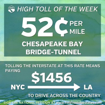 HRBT High Toll of the Week - $1456 from NYC to LA